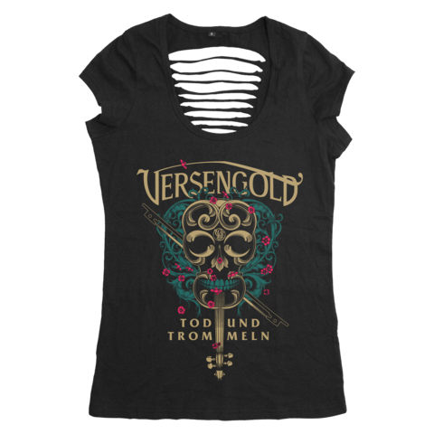 Tod und Trommeln von Versengold - Girlie Shirt jetzt im Versengold Store